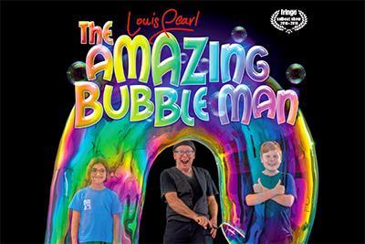 The AMAZING Bubble Man poster