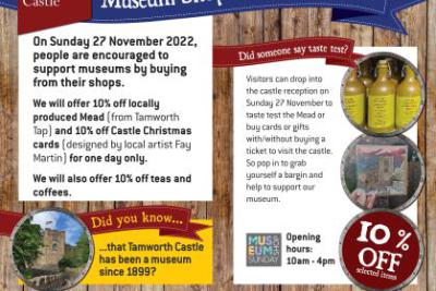 Museum Shop Day Tamworth Castle 