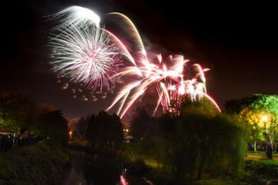 Tamworth Borough Council Fireworks 2022