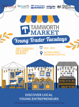 Young trader Tuesday poster