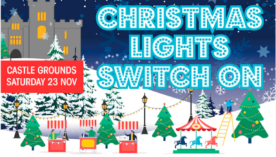 Christmas Light Switch on advert Tamworth 2024