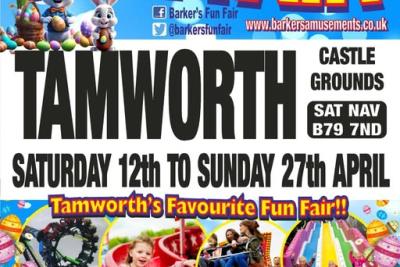 Barker's Fun fair Poster 2025 